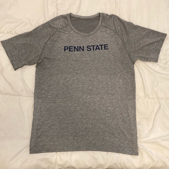 Lululemon Penn State Metal Vent Tech 2.0 T-Shirt Gray Size XL - Picture 2 of 7